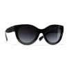 Chanel - Butterfly Sunglasses - Black Gray Gradient - Chanel Eyewear - Avvenice