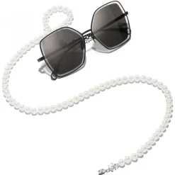 Chanel - Butterfly Sunglasses - Black Gray - Chanel Eyewear - Avvenice