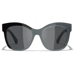 Chanel - Butterfly Sunglasses - Black Gray - Chanel Eyewear - Avvenice