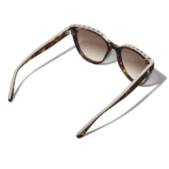 Chanel - Butterfly Sunglasses - Dark Tortoise Brown - Chanel Eyewear - Avvenice