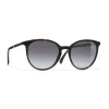 Chanel - Butterfly Sunglasses - Dark Brown Gray - Chanel Eyewear - Avvenice