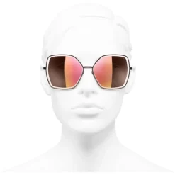 Chanel - Butterfly Sunglasses - Dark Red - Chanel Eyewear - Avvenice