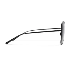 Chanel - Butterfly Sunglasses - Black Gray - Chanel Eyewear - Avvenice