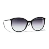 Chanel - Butterfly Sunglasses - Black Gray - Chanel Eyewear - Avvenice
