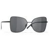 Chanel - Butterfly Sunglasses - Black Gray - Chanel Eyewear - Avvenice