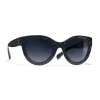 Chanel - Butterfly Sunglasses - Dark Blue Gradient - Chanel Eyewear - Avvenice