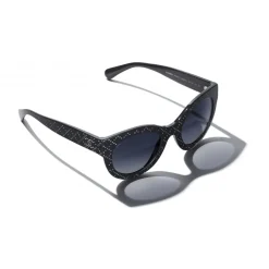 Chanel - Butterfly Sunglasses - Dark Blue Gradient - Chanel Eyewear - Avvenice