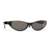 Chanel - Cat Eye Sunglasses - Black Beige Brown - Chanel Eyewear - Avvenice