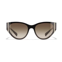 Chanel - Cat Eye Sunglasses - Brown - Chanel Eyewear - Avvenice