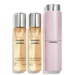 Chanel - CHANCE - Eau De Toilette Twist And Spray - Luxury Fragrances - 3x20 ml - Avvenice