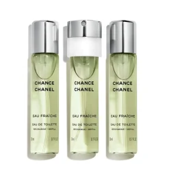 Chanel - CHANCE EAU FRAÎCHE - Eau De Toilette Twist And Spray Recharge - Luxury Fragrances - 3x20 ml - Avvenice