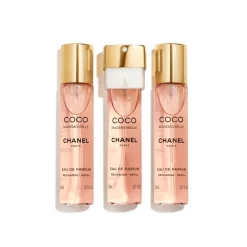 Chanel - COCO MADEMOISELLE - Eau De Parfum Twist And Spray Recharge - Luxury Fragrances - 3x20 ml - Avvenice