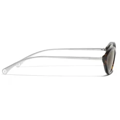 Chanel - Oval Sunglasses - Dark Tortoise Brown - Chanel Eyewear - Avvenice