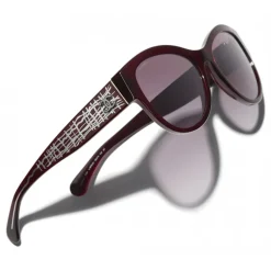 Chanel - Pantos Sunglasses - Dark Red - Chanel Eyewear - Avvenice