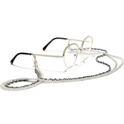 Chanel - Pantos Sunglasses - Gold Transparent - Chanel Eyewear - Avvenice