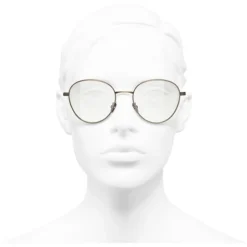 Chanel - Pantos Sunglasses - Dark Gold Transparent - Chanel Eyewear - Avvenice