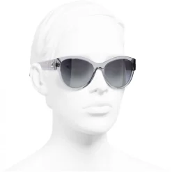 Chanel - Pantos Sunglasses - Gray Gradient - Chanel Eyewear - Avvenice