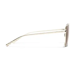 Chanel - Pilot Sunglasses - Gold Brown - Chanel Eyewear - Avvenice