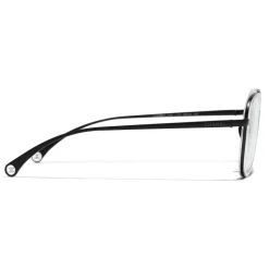 Chanel - Pilot Sunglasses - Black Transparent - Chanel Eyewear - Avvenice