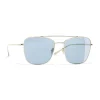 Chanel - Pilot Sunglasses - Gold Light Blue - Chanel Eyewear - Avvenice