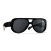 Chanel - Pilot Sunglasses - Black Gray - Chanel Eyewear - Avvenice
