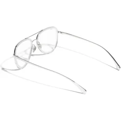 Chanel - Pilot Sunglasses - Silver Transparent - Chanel Eyewear - Avvenice