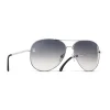 Chanel - Pilot Sunglasses - Silver Gray - Chanel Eyewear - Avvenice