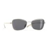 Chanel - Rectangle Sunglasses - Gold Gray - Chanel Eyewear - Avvenice
