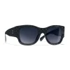 Chanel - Rectangle Sunglasses - Dark Blue Gradient - Chanel Eyewear - Avvenice