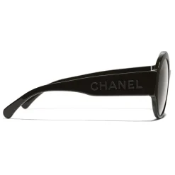 Chanel - Round Sunglasses - Brown - Chanel Eyewear - Avvenice