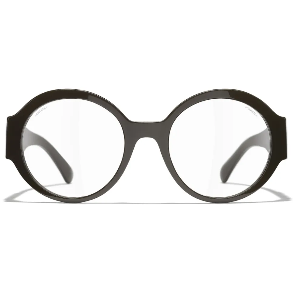 Chanel - Round Sunglasses - Brown Transparent - Chanel Eyewear - Avvenice