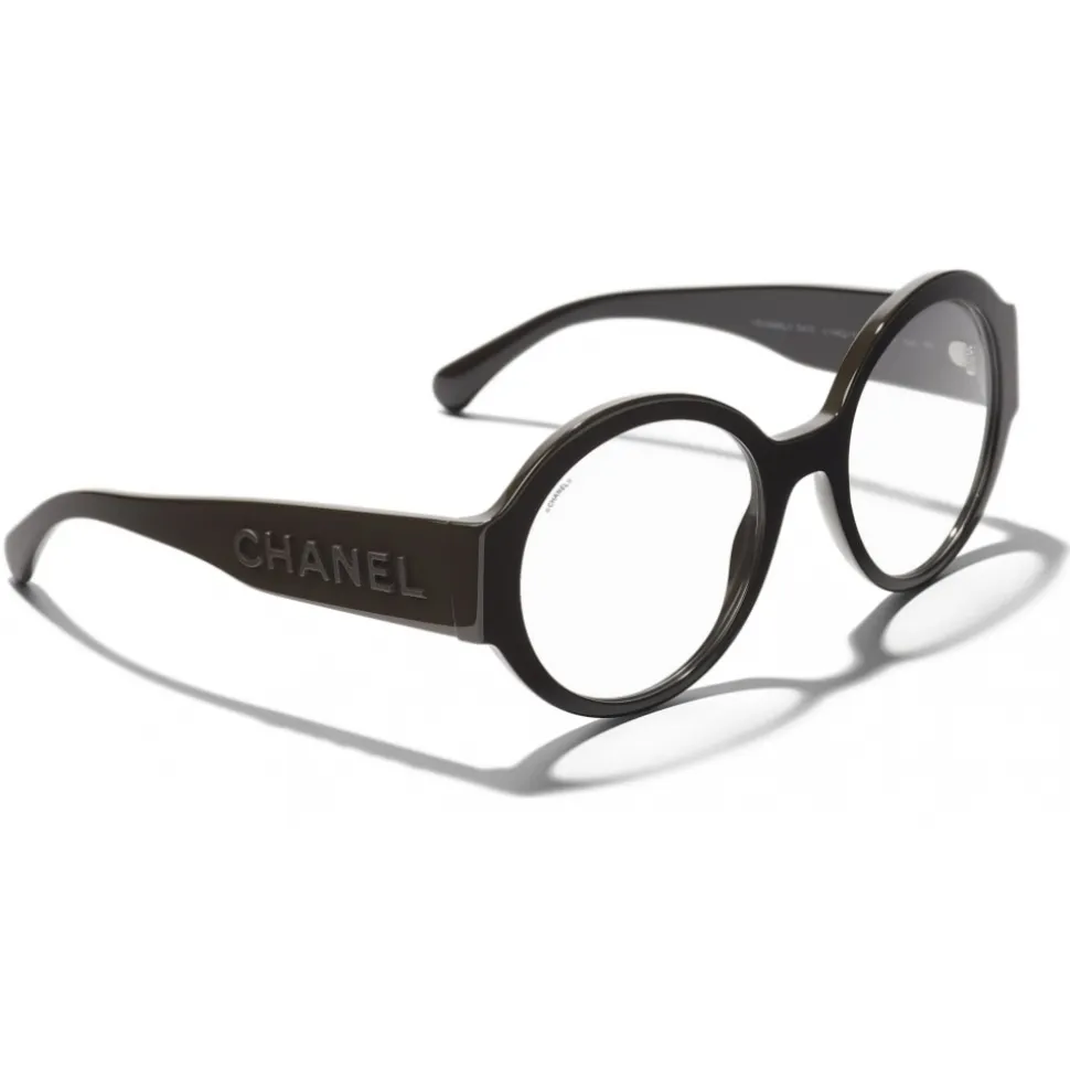 Chanel - Round Sunglasses - Brown Transparent - Chanel Eyewear - Avvenice