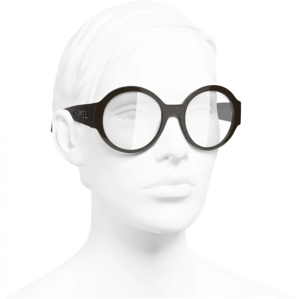 Chanel - Round Sunglasses - Brown Transparent - Chanel Eyewear - Avvenice