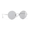 Chanel - Round Sunglasses - Silver Gray - Chanel Eyewear - Avvenice