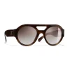Chanel - Round Sunglasses - Tortoise Brown Mirror - Chanel Eyewear - Avvenice