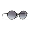 Chanel - Round Sunglasses - Dark Brown Gray - Chanel Eyewear - Avvenice
