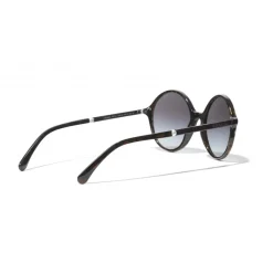 Chanel - Round Sunglasses - Dark Brown Gray - Chanel Eyewear - Avvenice