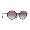 Chanel - Round Sunglasses - Red Burgundy - Chanel Eyewear - Avvenice
