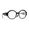 Chanel - Round Sunglasses - Black Transparent - Chanel Eyewear - Avvenice