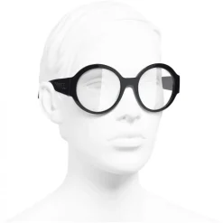 Chanel - Round Sunglasses - Dark Blue Transparent - Chanel Eyewear - Avvenice