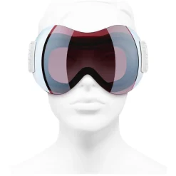 Chanel - Shield Sunglasses - Ski Googles - White Pink Mirror - Chanel Eyewear - Avvenice