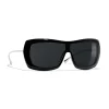Chanel - Shield Sunglasses - Black Gray - Chanel Eyewear - Avvenice
