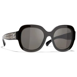 Chanel - Square Sunglasses - Brown - Chanel Eyewear - Avvenice
