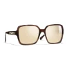 Chanel - Square Sunglasses - Brown Gold Mirror - Chanel Eyewear - Avvenice