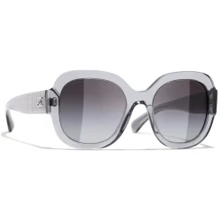 Chanel - Square Sunglasses - Gray - Chanel Eyewear - Avvenice