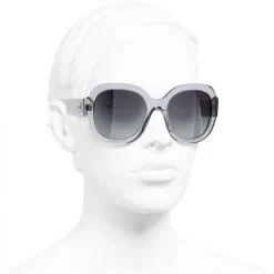 Chanel - Square Sunglasses - Gray - Chanel Eyewear - Avvenice