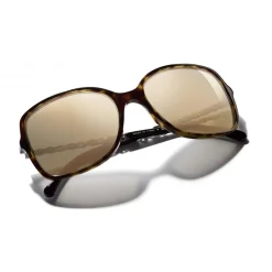 Chanel - Square Sunglasses - Dark Tortoise Gold - Chanel Eyewear - Avvenice