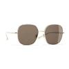 Chanel - Square Sunglasses - Gold Brown - Chanel Eyewear - Avvenice