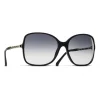 Chanel - Square Sunglasses - Black Gray - Chanel Eyewear - Avvenice