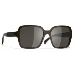 Chanel - Square Sunglasses - Brown - Chanel Eyewear - Avvenice